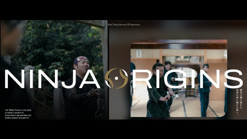 「NINJA ORIGINS : Real Ninja Journeys & Experiences」特設サイト公開