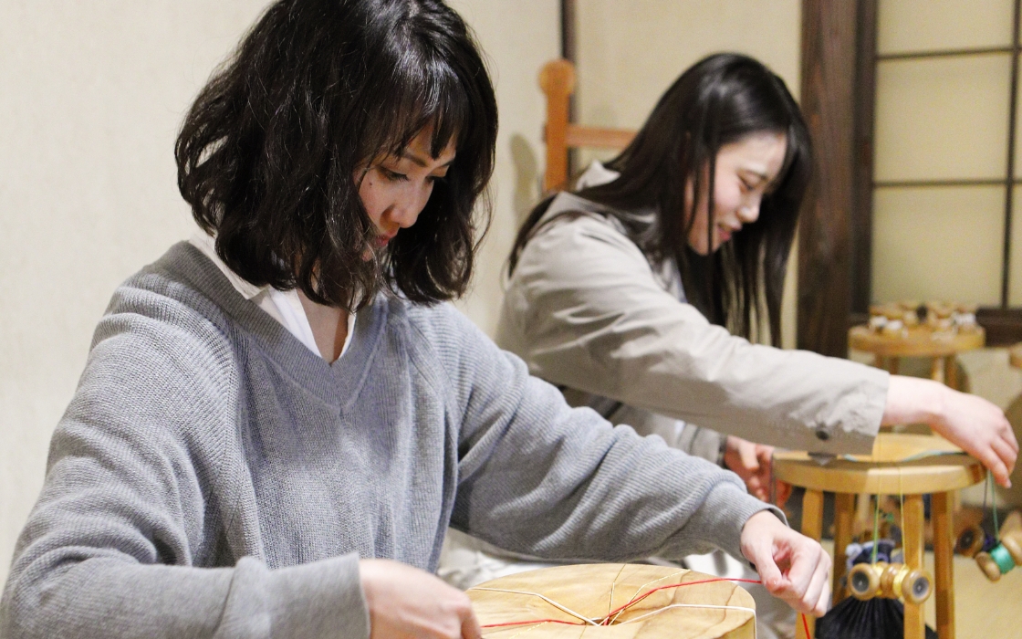 伝統工芸品「伊賀くみひも」を体験