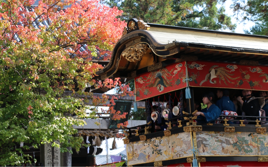 無形文化遺産の秋祭り