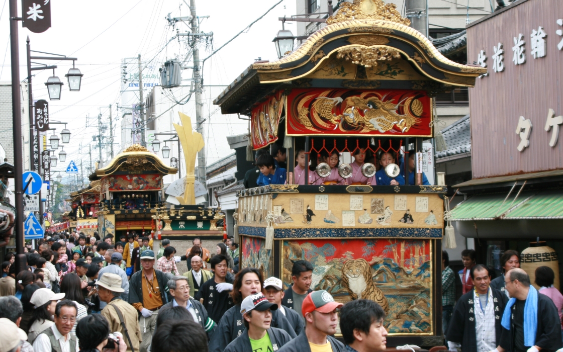 400年あまりの歴史を有する「上野天神祭」