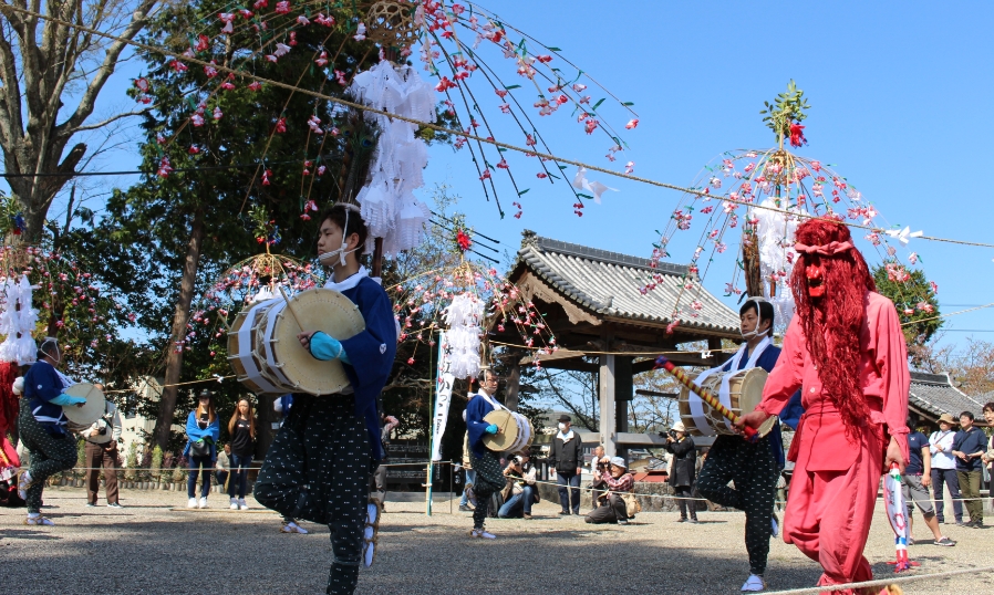 陽夫多神社春祭（大江のかっこ踊り）