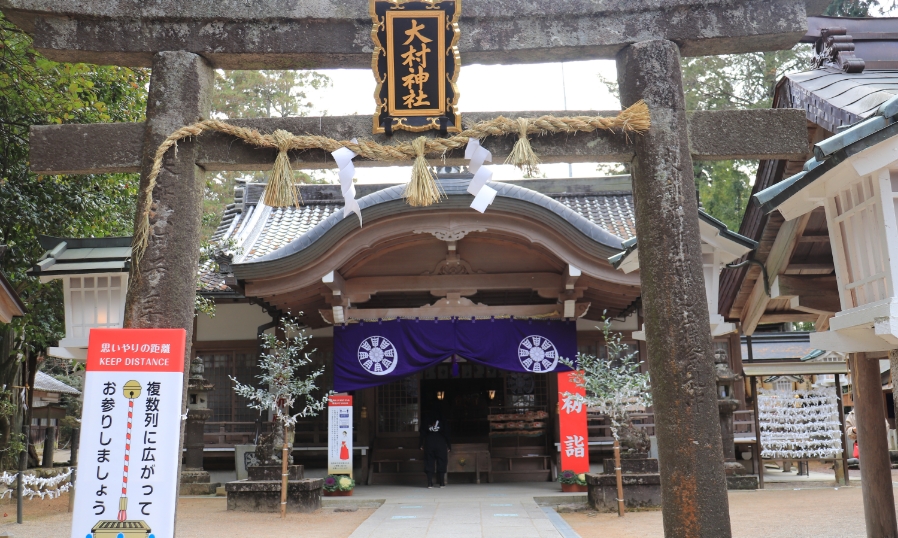 大村神社 初詣