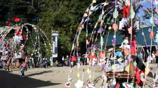 勝手神社　神事踊り